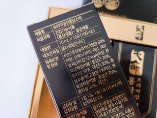 헬스업_천명진프리미엄홍삼스틱_10ml x 30포 — 5점을 준 리뷰어가 2021년 3월 올린 사용 사진