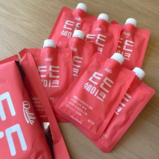 [덜다] 든든 식물성 단백질 쉐이크 40g X 7입 (곡물/딸기) — 5점을 준 리뷰어가 2023년 8월 올린 사용 사진