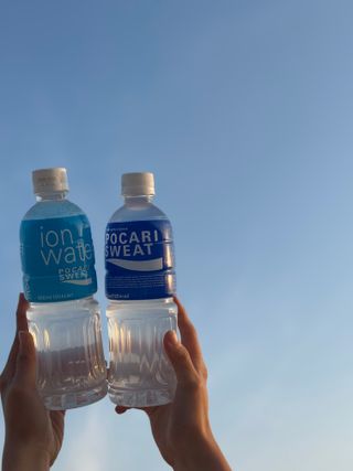 [동아오츠카] 포카리스웨트  500ml PET + 이온워터 500ml PET — 5점을 준 리뷰어가 2025년 6월 올린 사용 사진