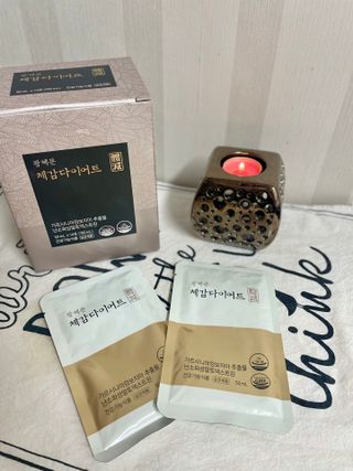 보의당 왕혜문 체감다이어트 — 4점을 준 리뷰어가 2021년 9월 올린 사용 사진