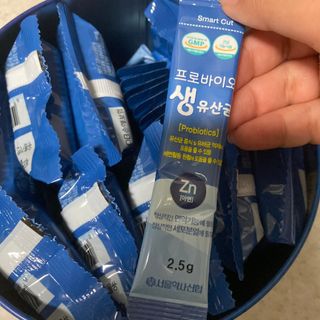 서울약사신협_프로바이오생유산균_2.5G x 100포 — 5점을 준 리뷰어가 2021년 6월 올린 사용 사진