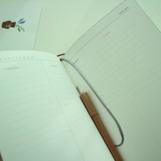 리훈 2022년 이야기 다이어리 그란데 1년형 — 5점을 준 리뷰어가 2021년 11월 올린 사용 사진