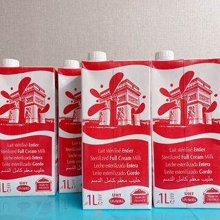락티노브 프랑스에서 온 프리미엄 우유 래드바쉬 멸균우유 1L x 4개 — 5점을 준 리뷰어가 2021년 11월 올린 사용 사진