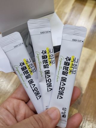 체인미 국화꽃 추출분말 에스오에스 곡류효소 과일채소 17종 혼합 분말 스틱 — 5점을 준 리뷰어가 2021년 12월 올린 사용 사진