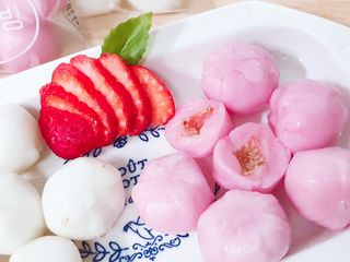 종로복떡방 레트로 3총사 꿀떡 세트 — 5점을 준 리뷰어가 2021년 4월 올린 사용 사진
