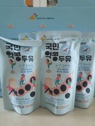 국민바이오 약콩두유 — 4점을 준 리뷰어가 2022년 5월 올린 사용 사진