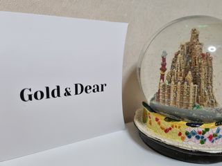 [골드앤디어] 14K 사선 큐빅 원터치 귀걸이_3color — 5점을 준 리뷰어가 2021년 7월 올린 사용 사진