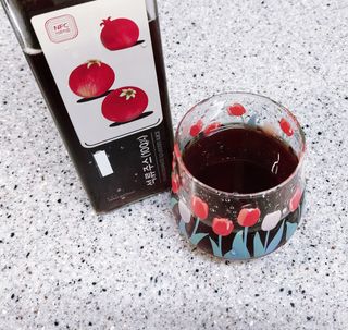 [바이윙클] 페르시아 유기농 석류 착즙주스 750ml 2병 + 선물박스 세트 — 5점을 준 리뷰어가 2022년 2월 올린 사용 사진