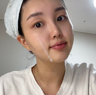 로우퀘스트 베리어 인핸싱 토너투에센스 200ml — 5점을 준 리뷰어가 2023년 11월 올린 사용 사진