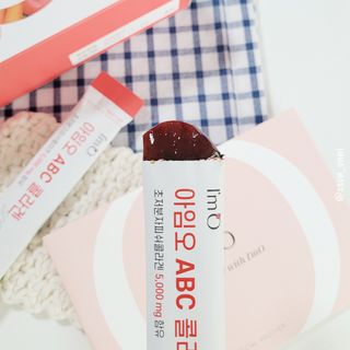아임오 ABC 콜라겐 젤리 14포 — 5점을 준 리뷰어가 2021년 7월 올린 사용 사진