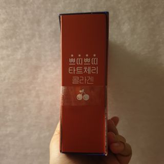 서울약사신협_쁘띠쁘띠타트체리콜라겐_20g x 14포 — 3점을 준 리뷰어가 2020년 12월 올린 사용 사진