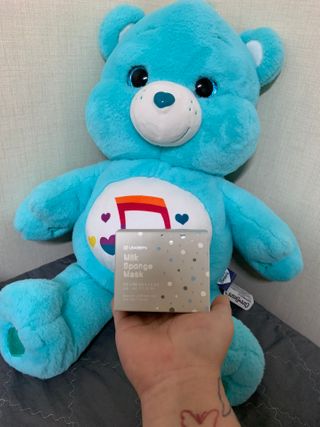 리더스코스메틱 리더스 밀크 스폰지 마스크 — 5점을 준 리뷰어가 2021년 2월 올린 사용 사진