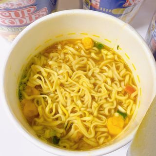 NISSIN 닛신 컵누들  4종 - 씨푸드오리지날, 씨푸드 스파이시, 씨푸드 커리, 씨푸드 XO소스 — 5점을 준 리뷰어가 2022년 12월 올린 사용 사진