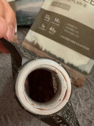 일일하우 슬리밍 플랜B 고소한 귀리맛, 진한 카카오맛 (체중조절식) — 4점을 준 리뷰어가 2023년 7월 올린 사용 사진