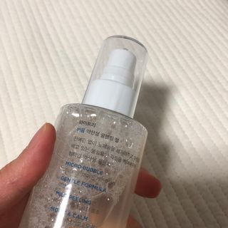 화이트리 비움 약산성 클렌징젤 ,마일드 필링젤 세트 — 4.5점을 준 리뷰어가 2021년 2월 올린 사용 사진