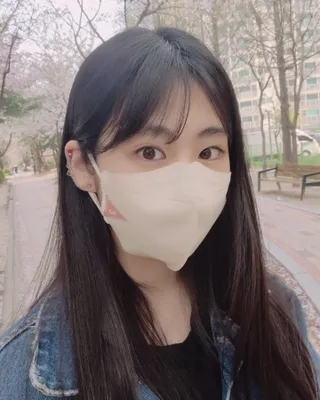 아이엘이 ILE 친환경 새부리형 방수 마스크 — 5점을 준 리뷰어가 2022년 4월 올린 사용 사진