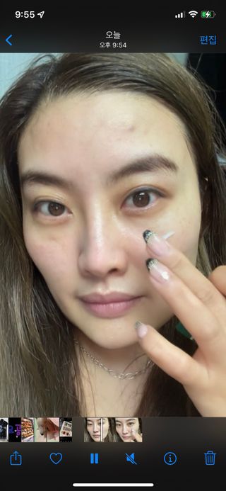 [위드덤] 워터풀 인텐스 리페어 포뮬라 — 5점을 준 리뷰어가 2021년 11월 올린 사용 사진