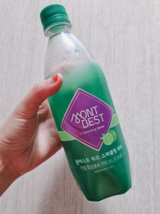 몽베스트 Montbest with Sparkling water Lime20병 — 5점을 준 리뷰어가 2021년 11월 올린 사용 사진