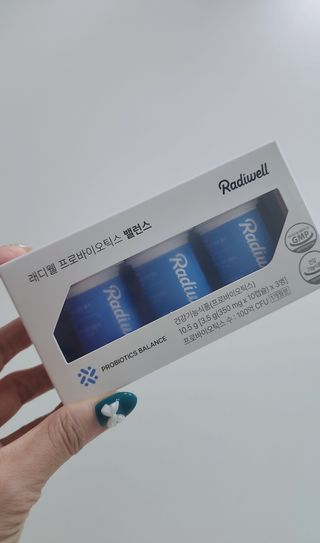 래디웰 프로바이오틱스 밸런스 — 5점을 준 리뷰어가 2023년 9월 올린 사용 사진