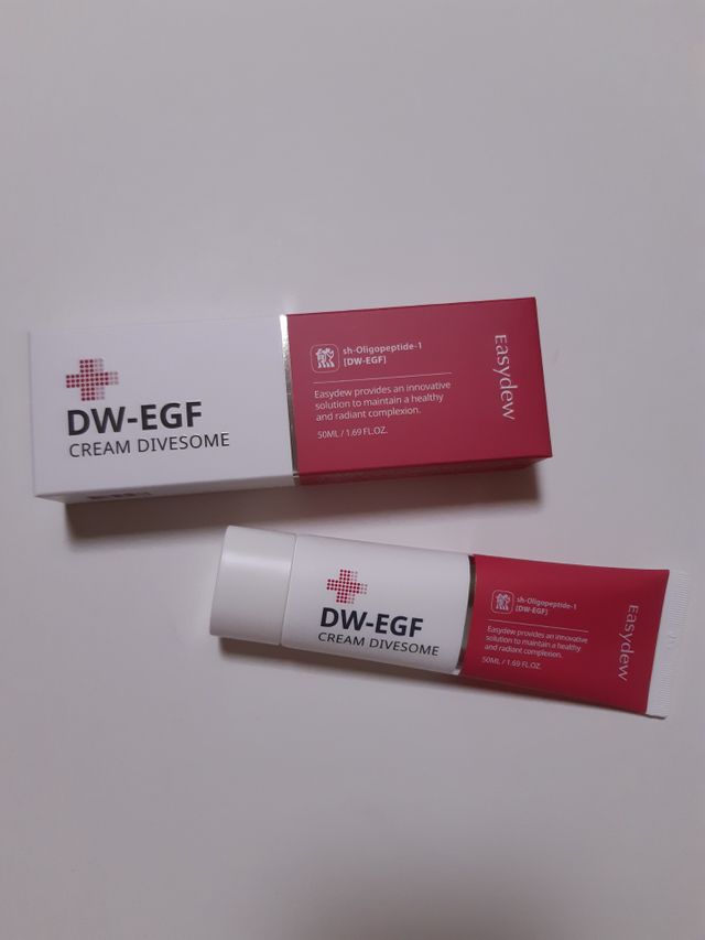 이지듀 DW-EGF 크림 다이브좀_콜라겐이 쏙쏙, 탄력피부로 다이빙 리뷰 사진