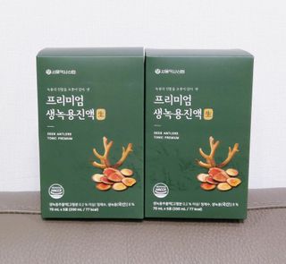 서울약사신협 약사신협_생녹용 진액_70ml x 30포 — 5점을 준 리뷰어가 2021년 7월 올린 사용 사진
