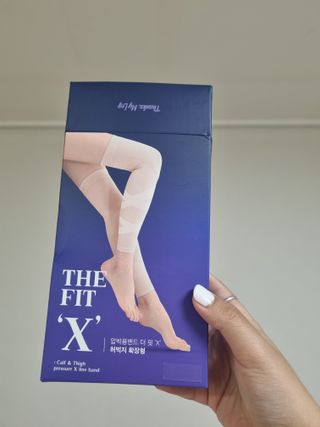 땡스마이레그 더핏X 압박밴드 허벅지확장형 — 5점을 준 리뷰어가 2022년 7월 올린 사용 사진