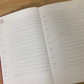 응원과 위로가 필요한 당신에게  리훈 하고싶은말 스터디 플래너 — 4점을 준 리뷰어가 2022년 5월 올린 사용 사진