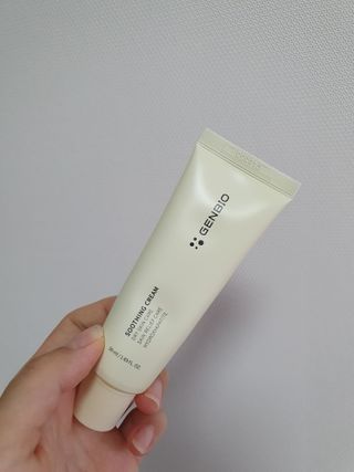 젠바이오 코스메틱스 젠바이오수딩크림]   가려운 피부 & 아토피 원픽 크림 — 5점을 준 리뷰어가 2022년 8월 올린 사용 사진