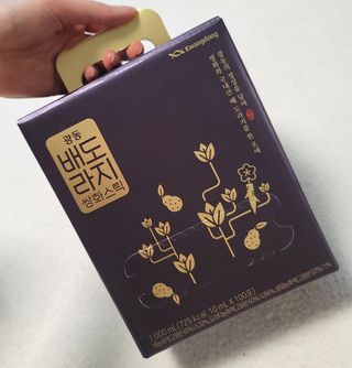 광동생활건강 나우 [광동] 배도라지 쌍화스틱 10mL x 100포 — 5점을 준 리뷰어가 2023년 3월 올린 사용 사진