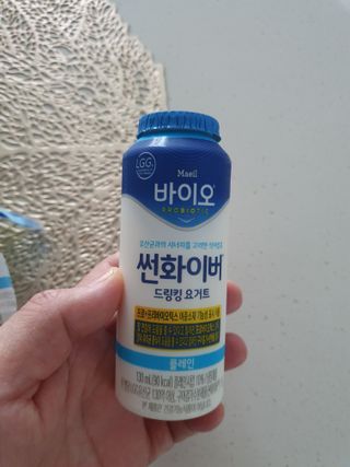 LIVE 매일바이오 썬화이버 드링킹 요거트 — 5점을 준 리뷰어가 2022년 8월 올린 사용 사진