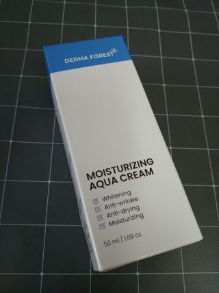 더마포레스트 모이스처라이징 아쿠아크림 / 수분크림 히알루론산 펩타이드 보습 미백 주름개선 — 5점을 준 리뷰어가 2021년 7월 올린 사용 사진