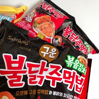 삼양냉동 [삼양] 불닭참치마요구운주먹밥+불닭볶음김치구운주먹밥 2세트구성 — 5점을 준 리뷰어가 2021년 2월 올린 사용 사진