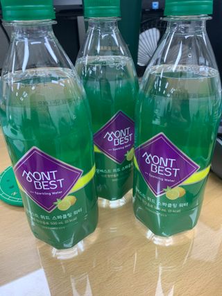 몽베스트 Montbest with Sparkling water Lemon OR Lime 20병(랜덤) — 5점을 준 리뷰어가 2021년 10월 올린 사용 사진