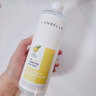 랑벨 내츄럴 딥 클렌징 워터 500ml — 5점을 준 리뷰어가 2022년 6월 올린 사용 사진