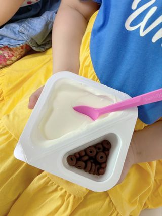 매일바이오 토핑요거트 — 5점을 준 리뷰어가 2021년 5월 올린 사용 사진