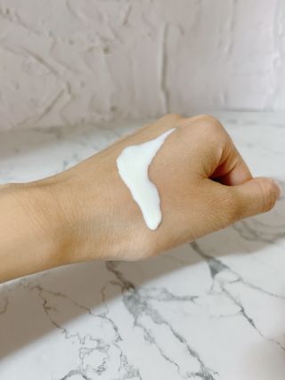 아이레시피 모이스트터치 스포츠 선밀크 50ml (SPF50+ PA+++) — 5점을 준 리뷰어가 2023년 6월 올린 사용 사진