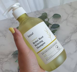 달리프 클로렐라 베러 루트 릴렉싱 샴푸 500ml — 5점을 준 리뷰어가 2021년 5월 올린 사용 사진