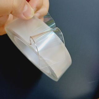 3M 스카치 초강력 클리어겔 실리콘 아크릴 양면테이프 30mmx3m 1개 — 5점을 준 리뷰어가 2025년 7월 올린 사용 사진