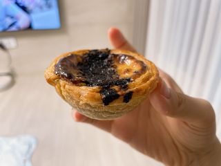 디앙뜨 포르투갈 에그타르트 오리지널 맛+패션후르츠+초콜릿타르트 맛 중 택1 — 4.5점을 준 리뷰어가 2021년 8월 올린 사용 사진