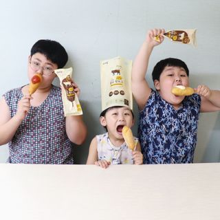 오마뎅 한우핫도그 — 5점을 준 리뷰어가 2021년 6월 올린 사용 사진