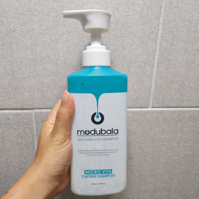 모두발라 마이크로 비타캡슐 탈모샴푸 리뷰 사진