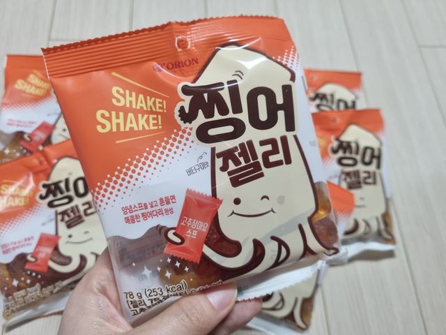 오징어인가 젤리인가, 찡어젤리 리뷰 사진