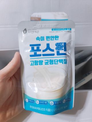 자연에온 마시는 프로틴 고함량 균형단백질 음료 포스틴 125ml 10개입 1BOX — 5점을 준 리뷰어가 2021년 3월 올린 사용 사진