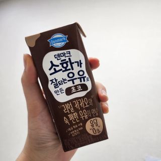 [구매평]덴마크 소화가 잘되는 우유로 만든 초코, 190ml, 24개 — 5점을 준 리뷰어가 2025년 2월 올린 사용 사진