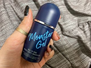 [바록스] 류현진 올인원 바디릴렉싱 몬스터겔 50ml — 5점을 준 리뷰어가 2021년 4월 올린 사용 사진