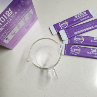 [유산균] 오마이락 프리미엄 포스트바이오틱스 30P — 3점을 준 리뷰어가 2022년 11월 올린 사용 사진