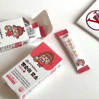 아이비웰니스 빵순이 식탁 위의 필수템! 빵순이 효소 키위맛 100포 + 석류맛 14포 (총 114포) — 5점을 준 리뷰어가 2023년 1월 올린 사용 사진