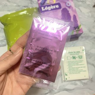 [레제르] 아로마 수액패치 발패치 30매입 -라벤더향/유칼립투스향/대나무향 — 5점을 준 리뷰어가 2022년 2월 올린 사용 사진