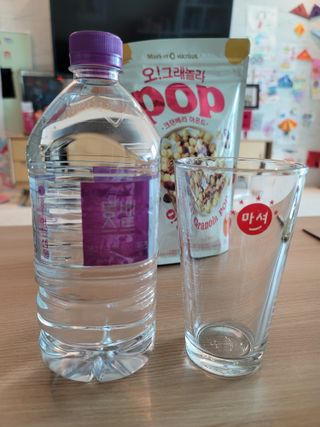 몽베스트 MONTBEST 1L 12입 — 5점을 준 리뷰어가 2022년 4월 올린 사용 사진