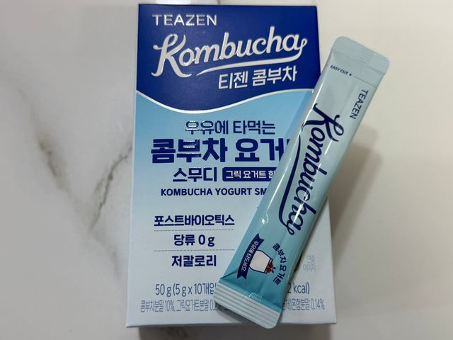 [티젠] 콤부차 요거트 리뷰 사진